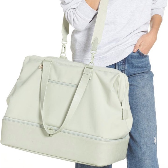 BEIS Bags Beis Weekender In Matcha Poshmark